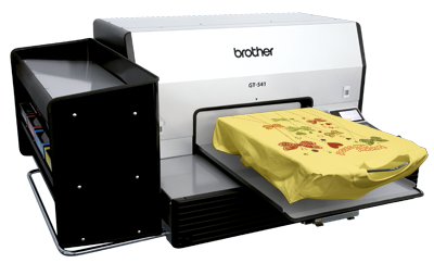 Brother GT-541 Digital Garment Printing on T Shirt